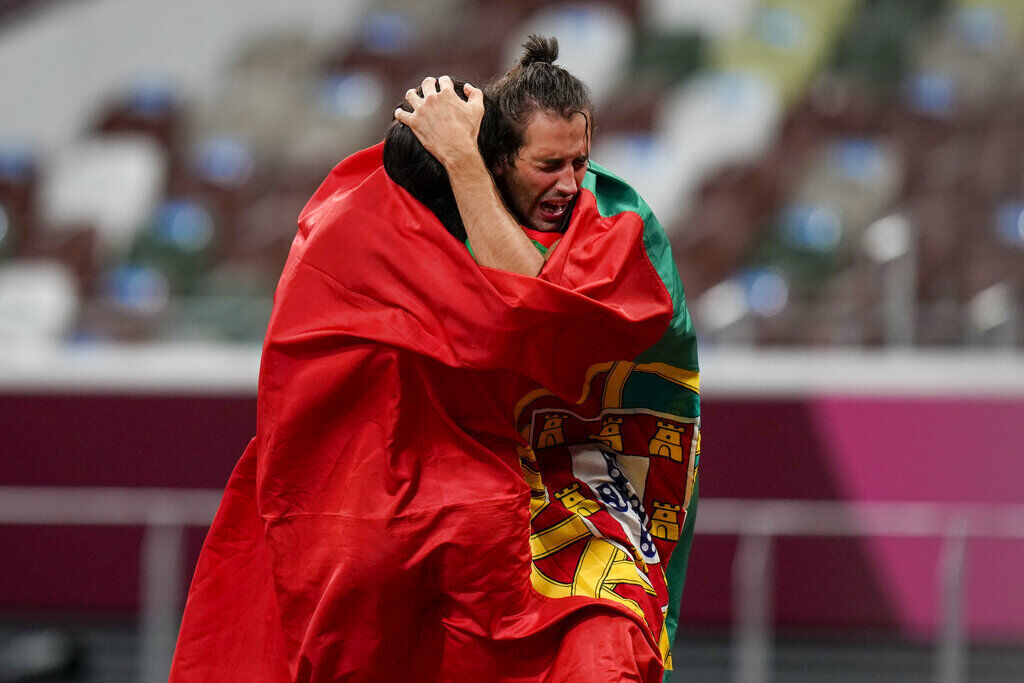Tokyo Olympics Athletes and Flags Photo Gallery